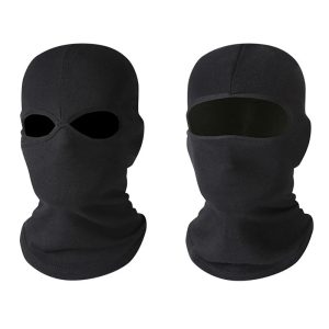 Cagoule Noire Thermique à Double Usage