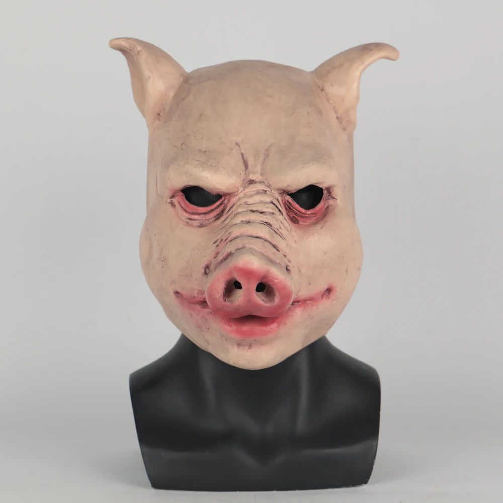 Masque de Cochon Psychopathe en Latex – Image 2