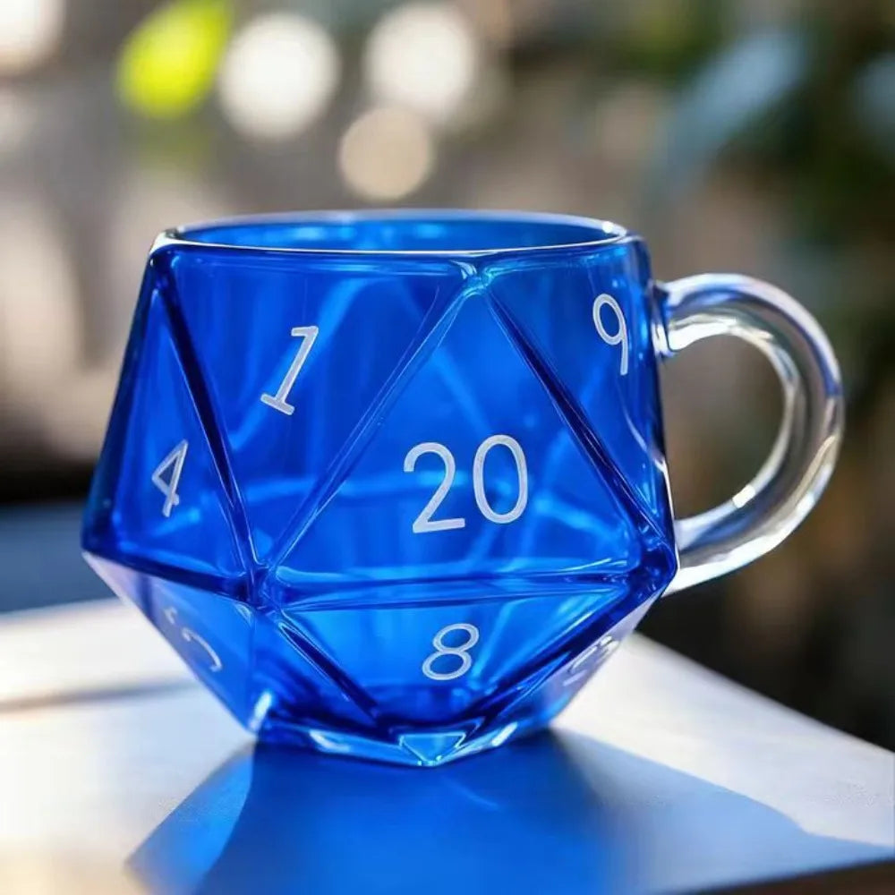 Mug en Verre Fumé Dé à 20 Faces – Image 7