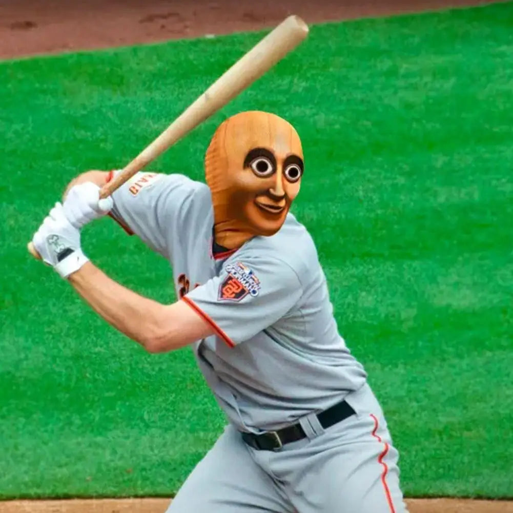 Masque en Maille Visage Meme Inquiétant – Image 5