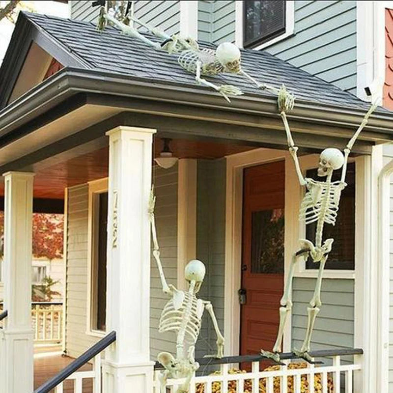 Squelette d'Halloween Géant Grimpant – Image 2