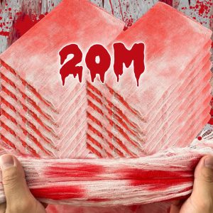 Tissu de Gaze Ensanglantée Halloween 20 Mètres