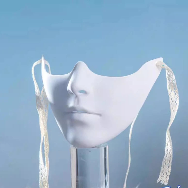 Masque d'Horreur Demi-Visage à Bandages Sanglants – Image 6