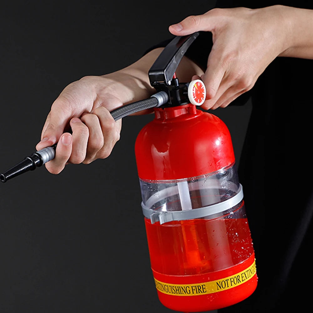 Distributeur à Boissons en Forme d'Extincteur Rouge – Image 3