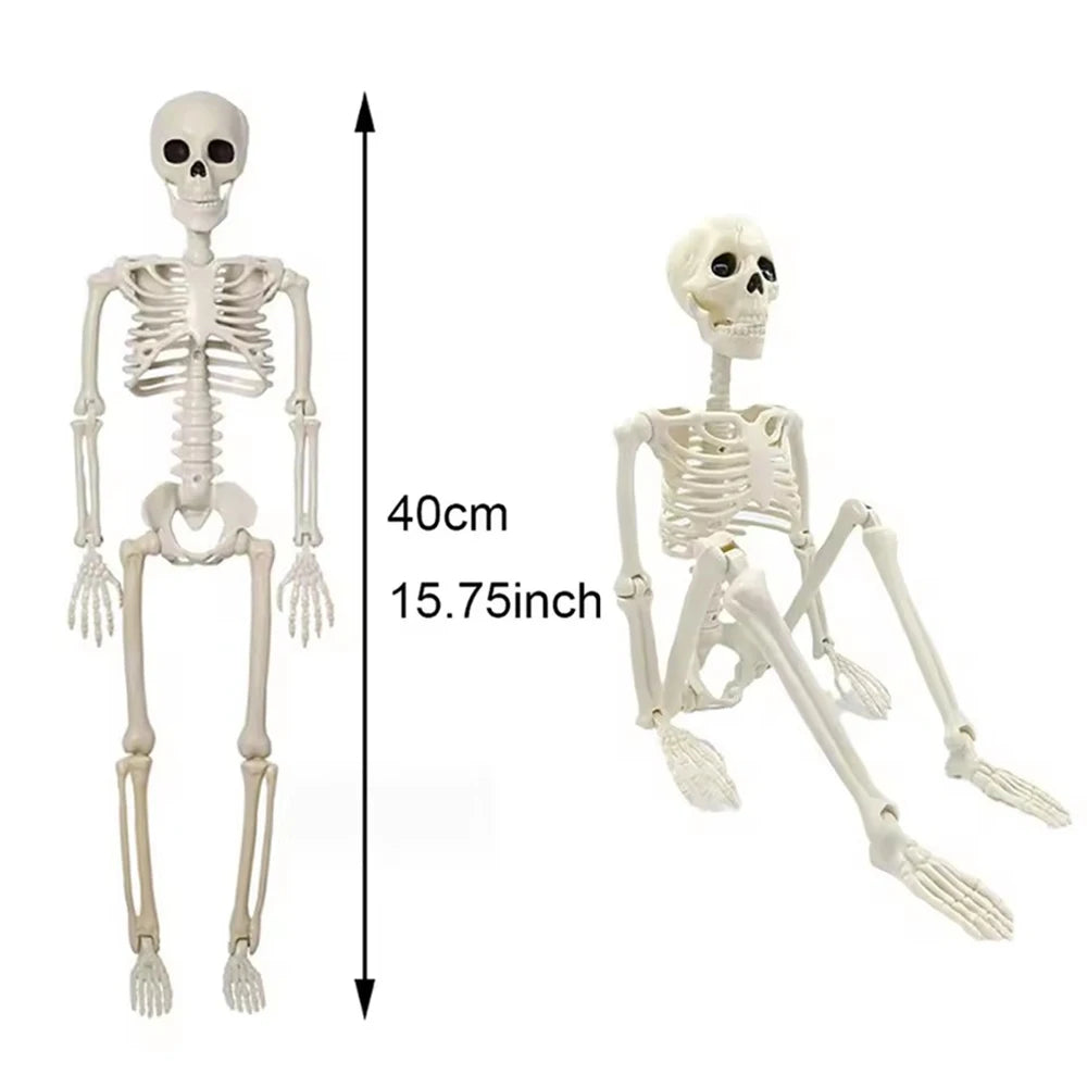 Squelette Articulé en Plastique d'Halloween – Image 6