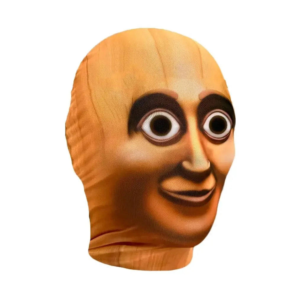 Masque en Maille Visage Meme Inquiétant – Image 7