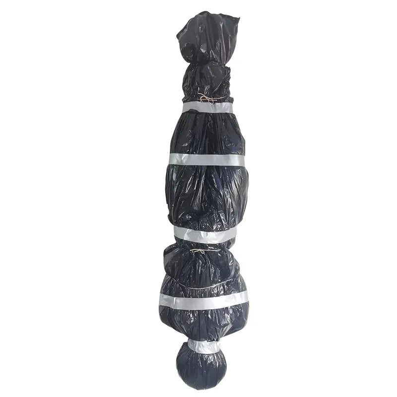 Décoration d'Halloween Faux Corps Ficelé Noir – Image 9