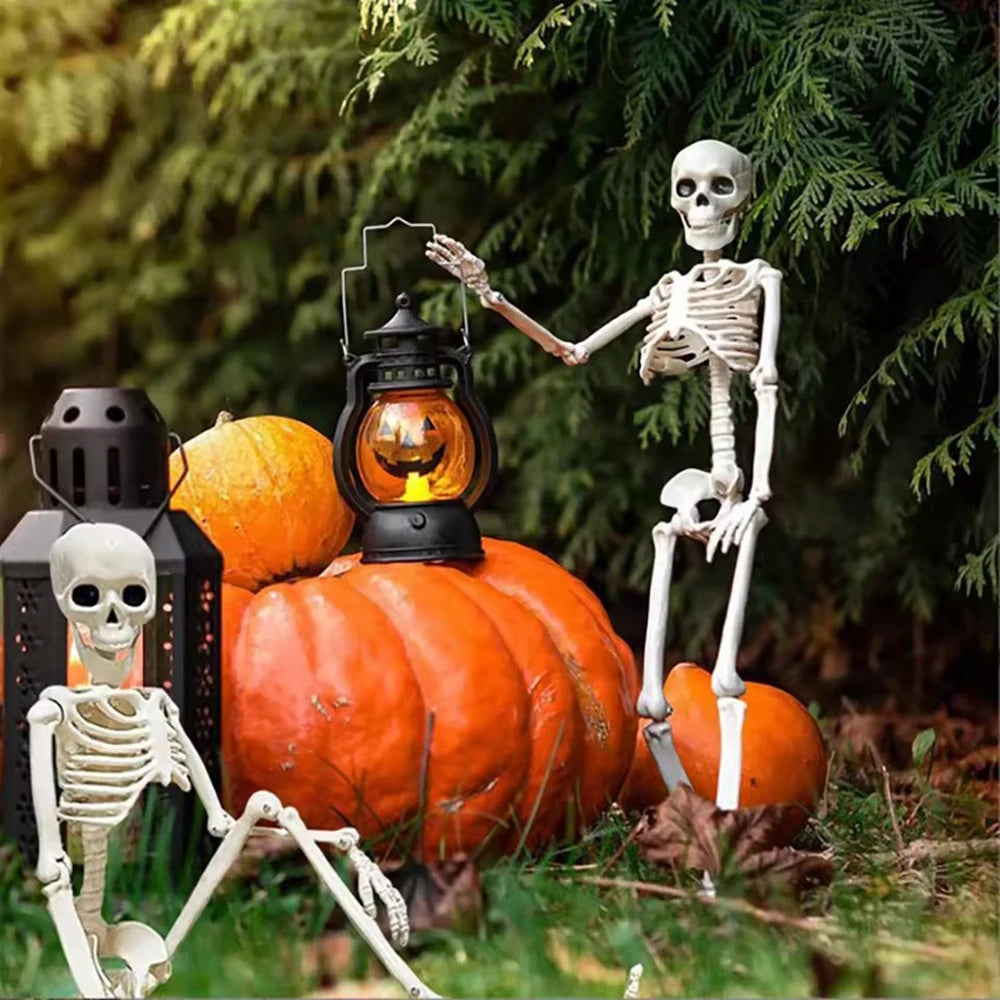 Squelette Articulé en Plastique d'Halloween – Image 2