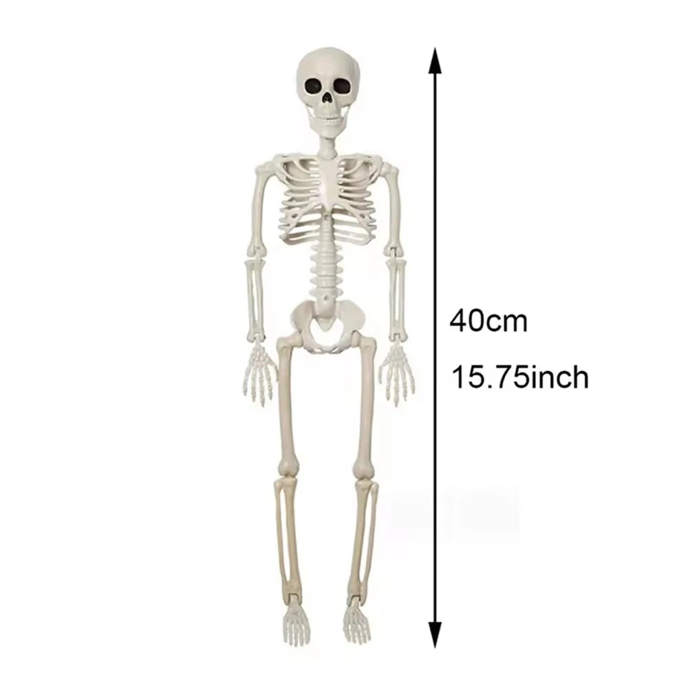 Squelette Articulé en Plastique d'Halloween – Image 7