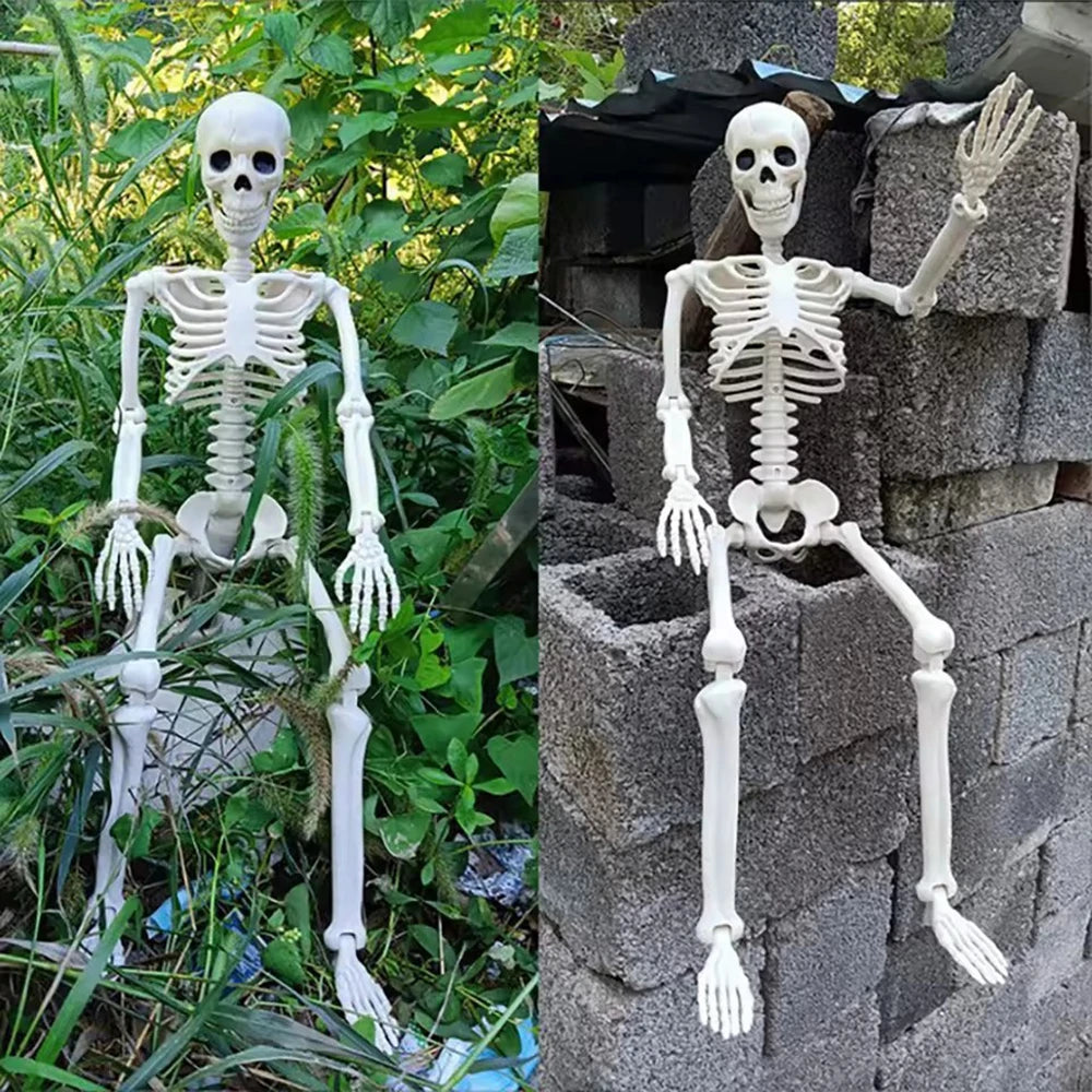 Squelette Articulé en Plastique d'Halloween – Image 4