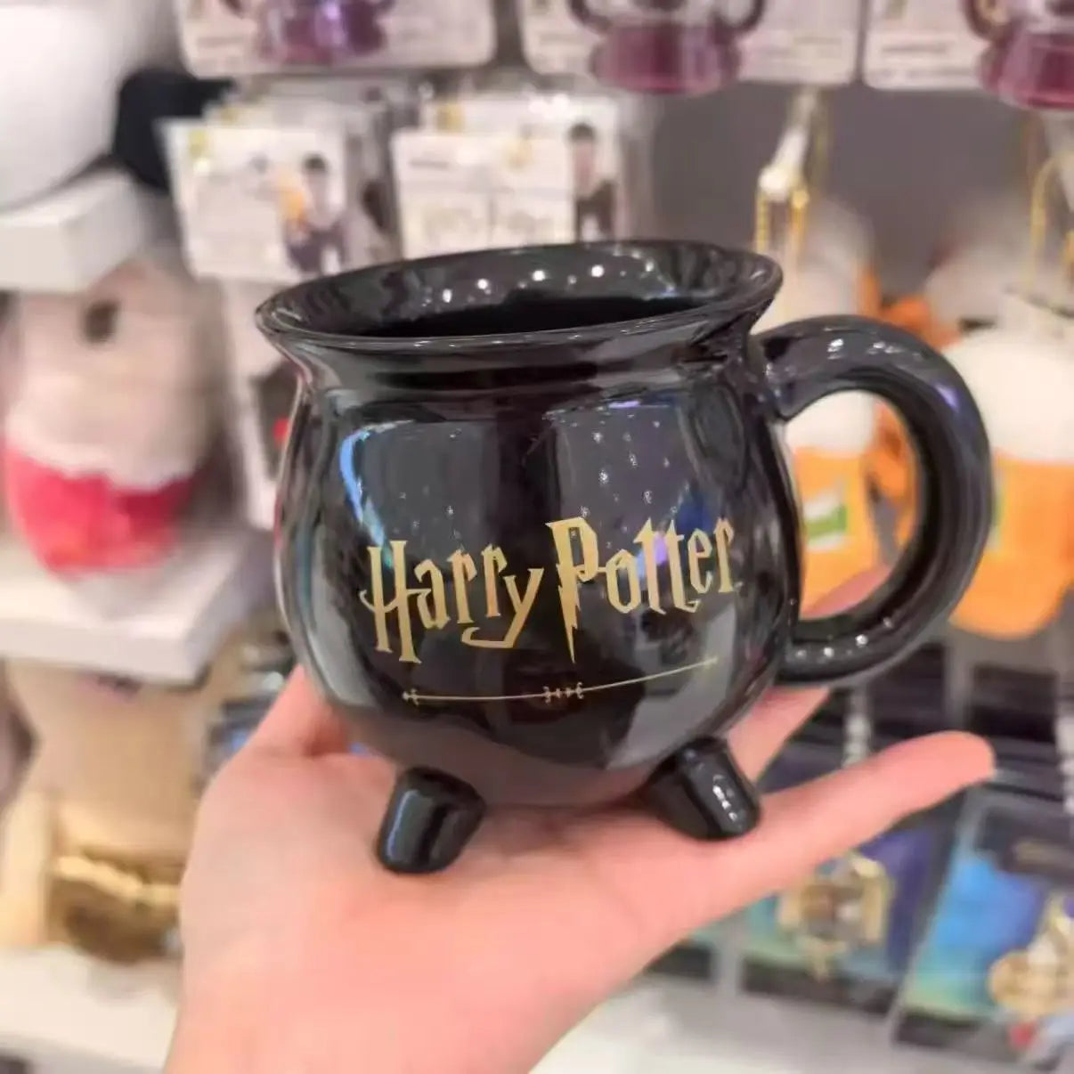 Tasse Chaudron Harry Potter Noire et Dorée – Image 2