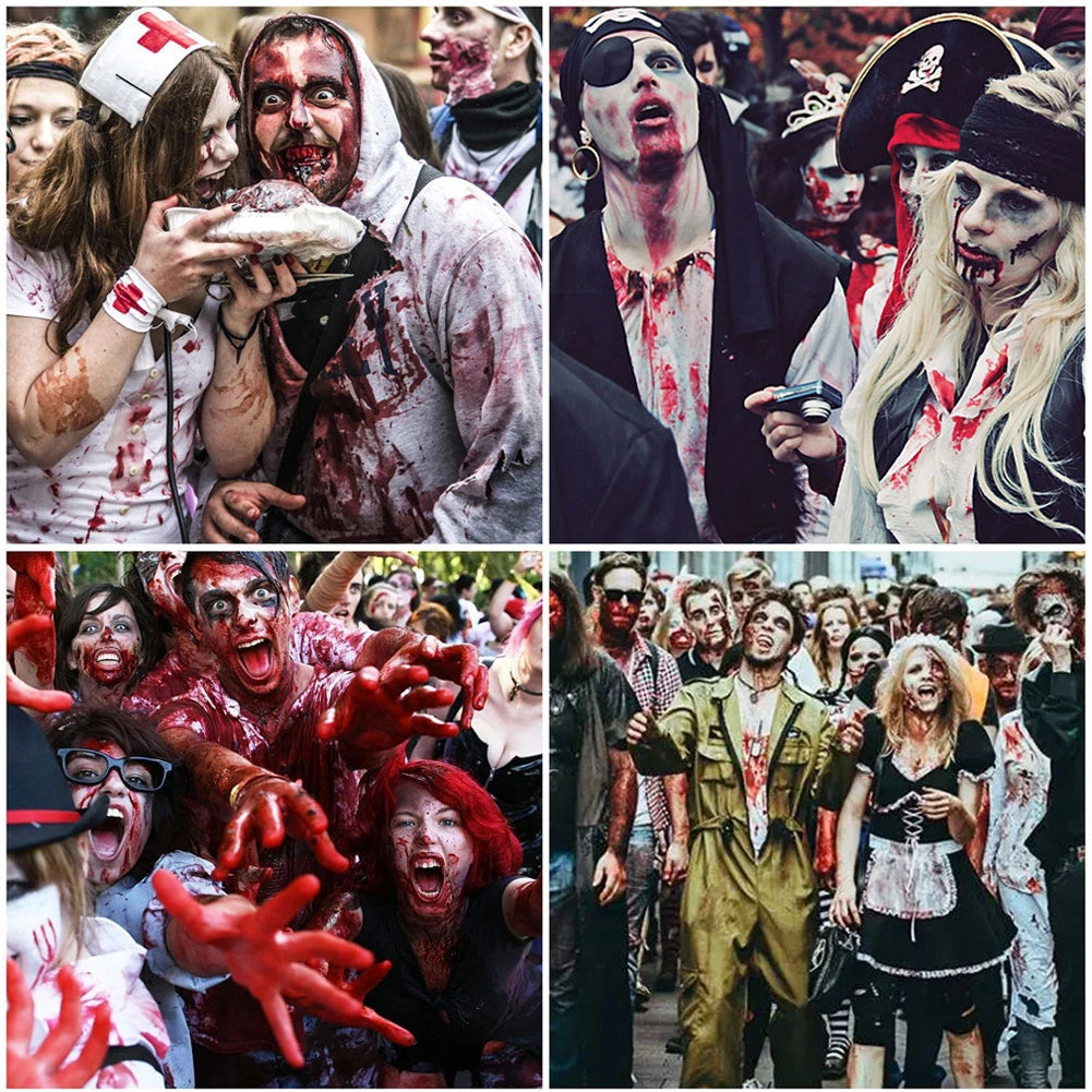 Faux Sang Réaliste Duo Frais et Foncé pour Halloween – Image 2