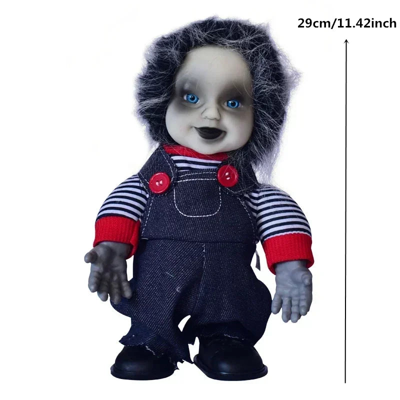Loup-Garou Suspendu d'Halloween à Yeux Rouges Lumineux – Image 8