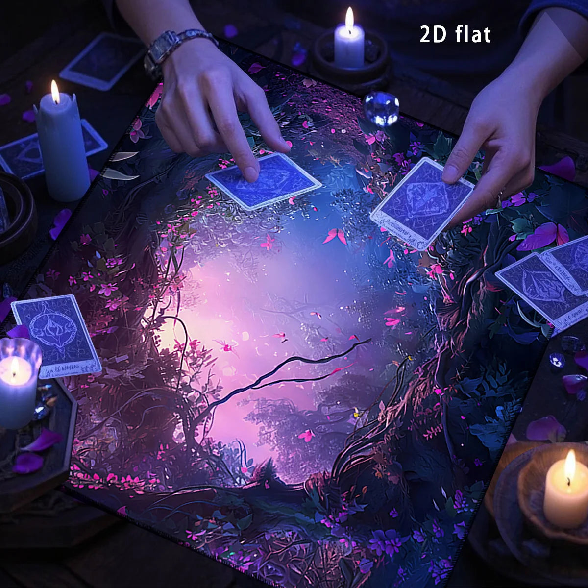 Tapis de Divination Astrologique Noir et Doré – Image 20