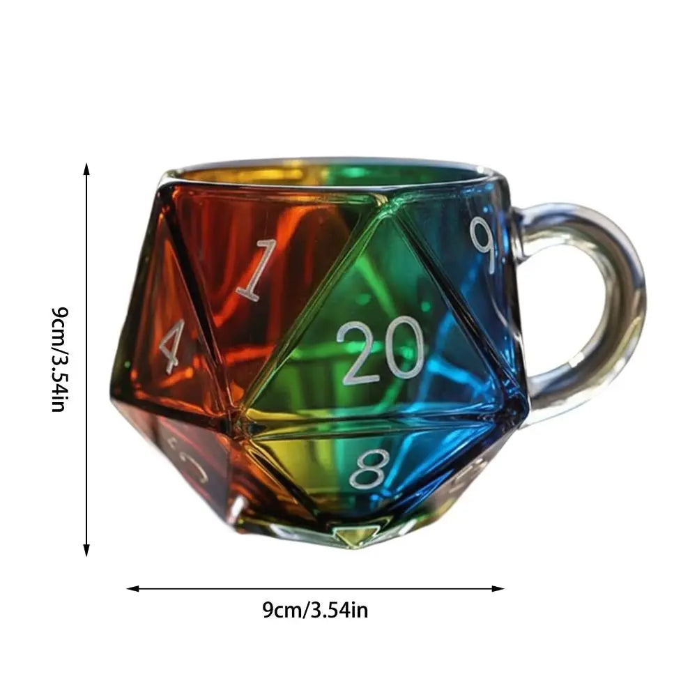 Mug en Verre Fumé Dé à 20 Faces – Image 6