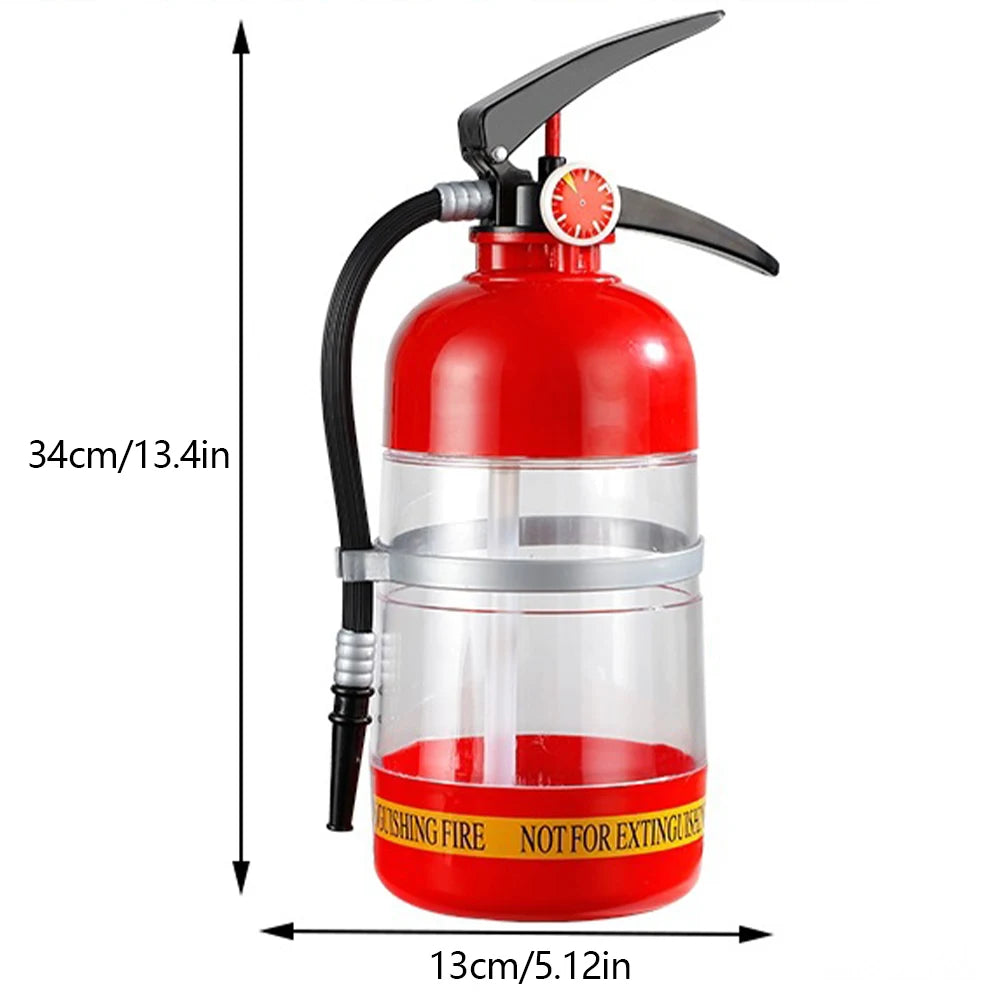 Distributeur à Boissons en Forme d'Extincteur Rouge – Image 6