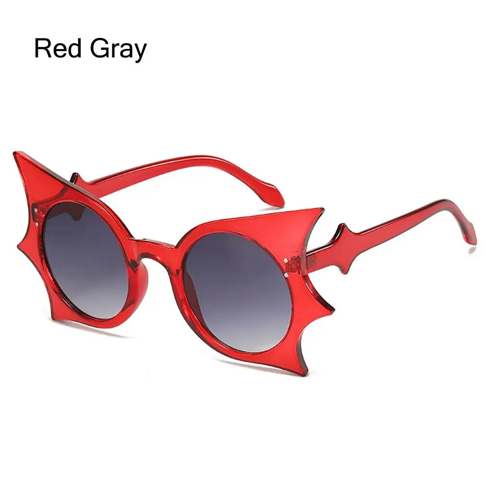 Lunettes de Soleil à Ailes de Chauve-Souris Noires Gothiques – Image 10