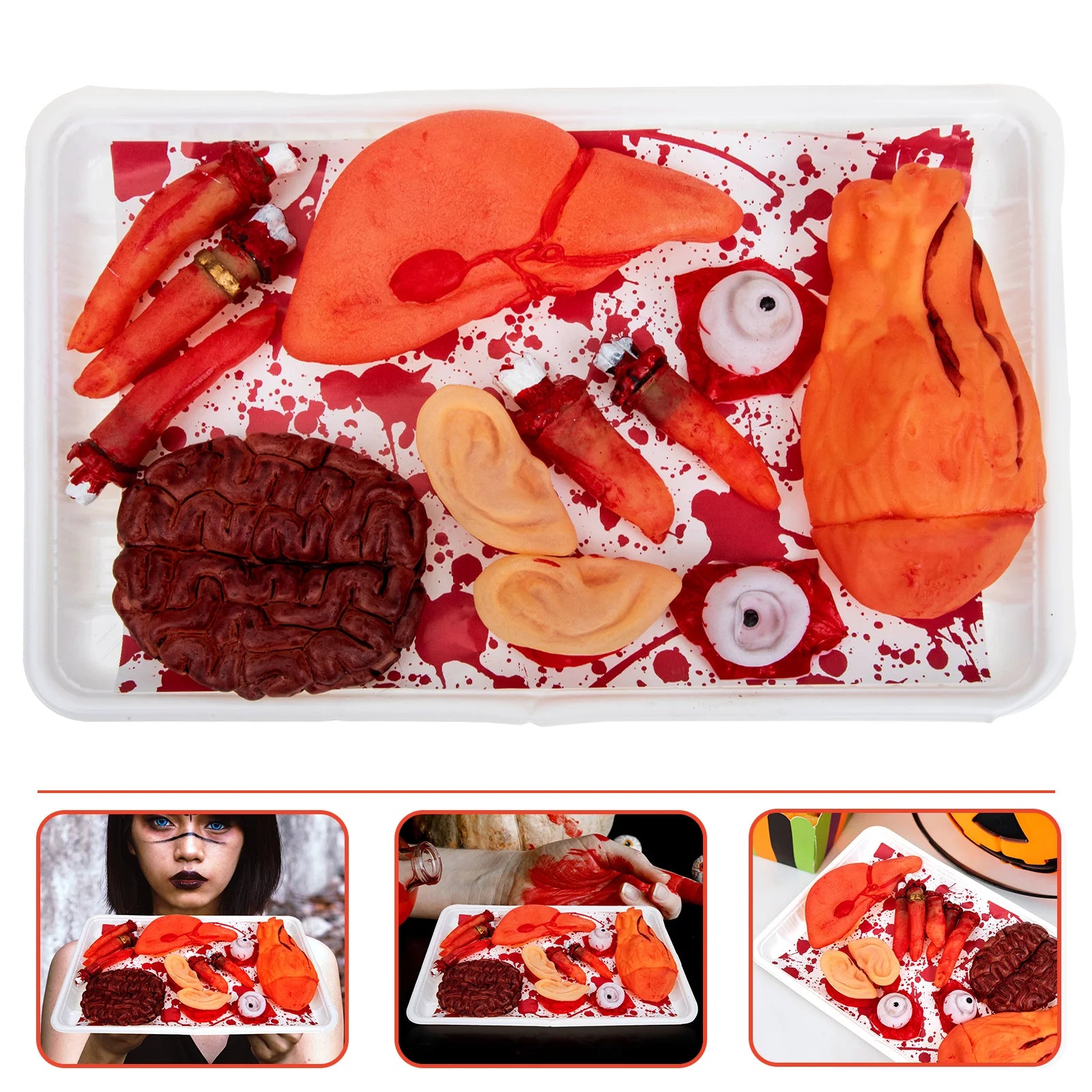 Plateau d'Organes Sanglants pour Halloween – Image 6