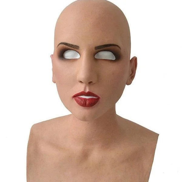 Masque en Silicone Homme Âgé Réaliste Moustache Grise – Image 20