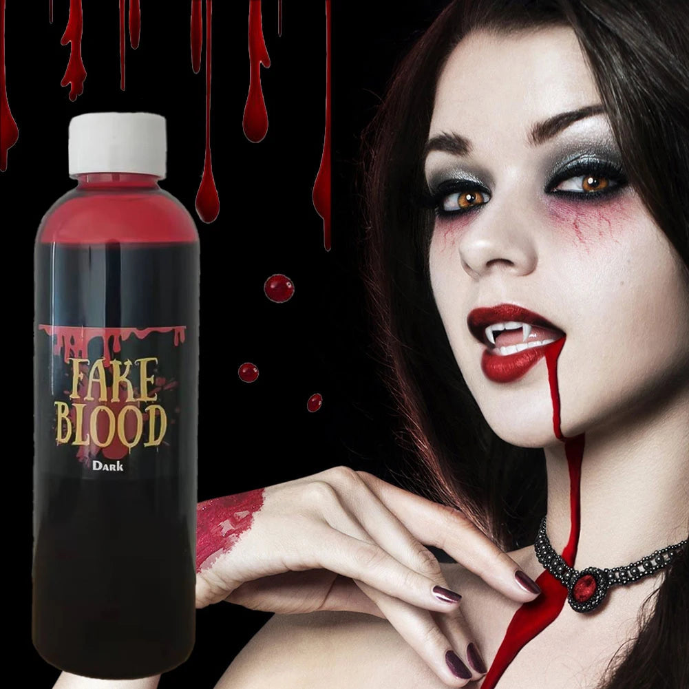 Faux Sang Réaliste Duo Frais et Foncé pour Halloween – Image 5