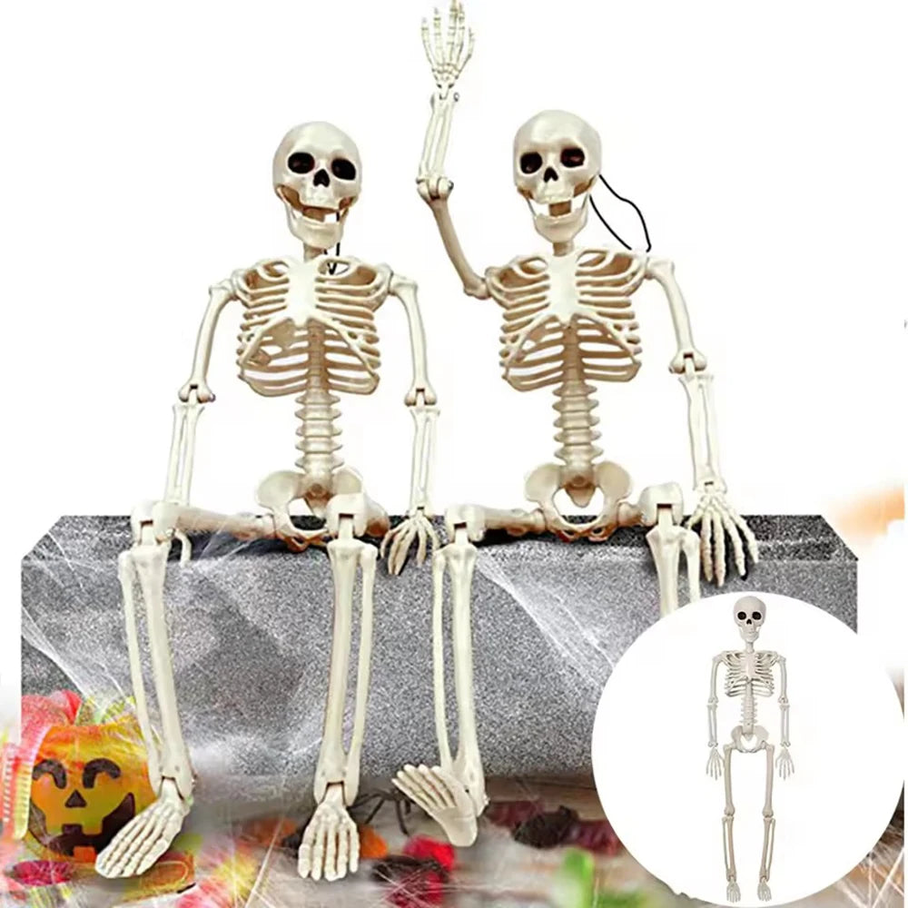 Squelette Articulé en Plastique d'Halloween – Image 3
