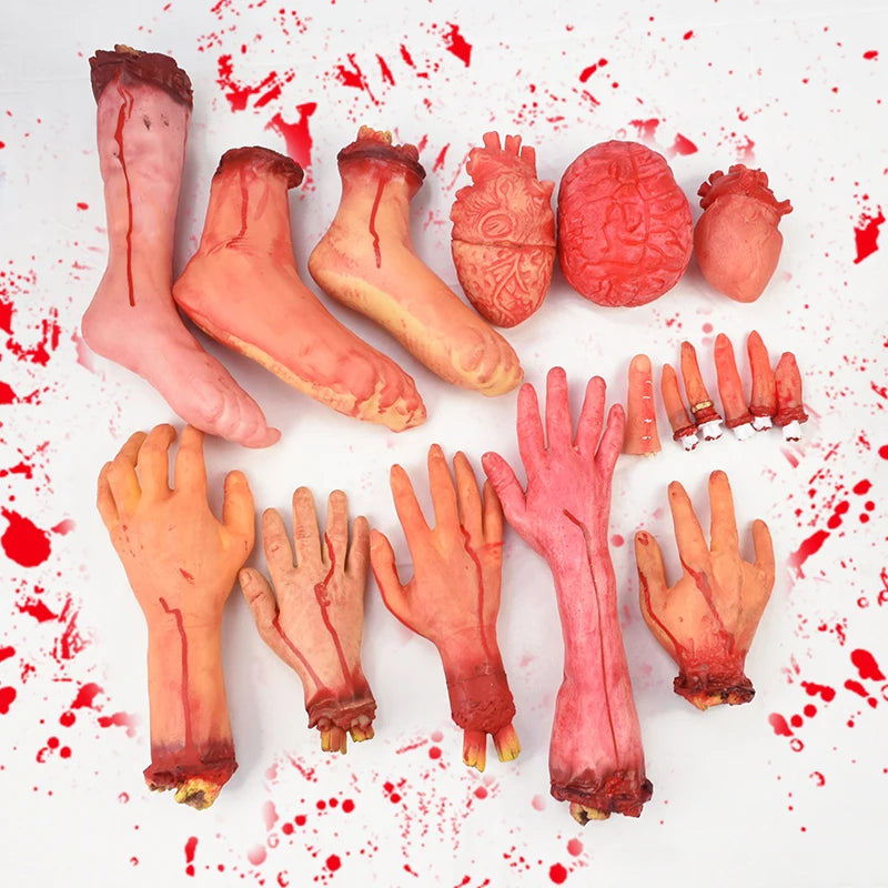Kit de Faux Membres et Organes Sanglants Halloween – Image 2