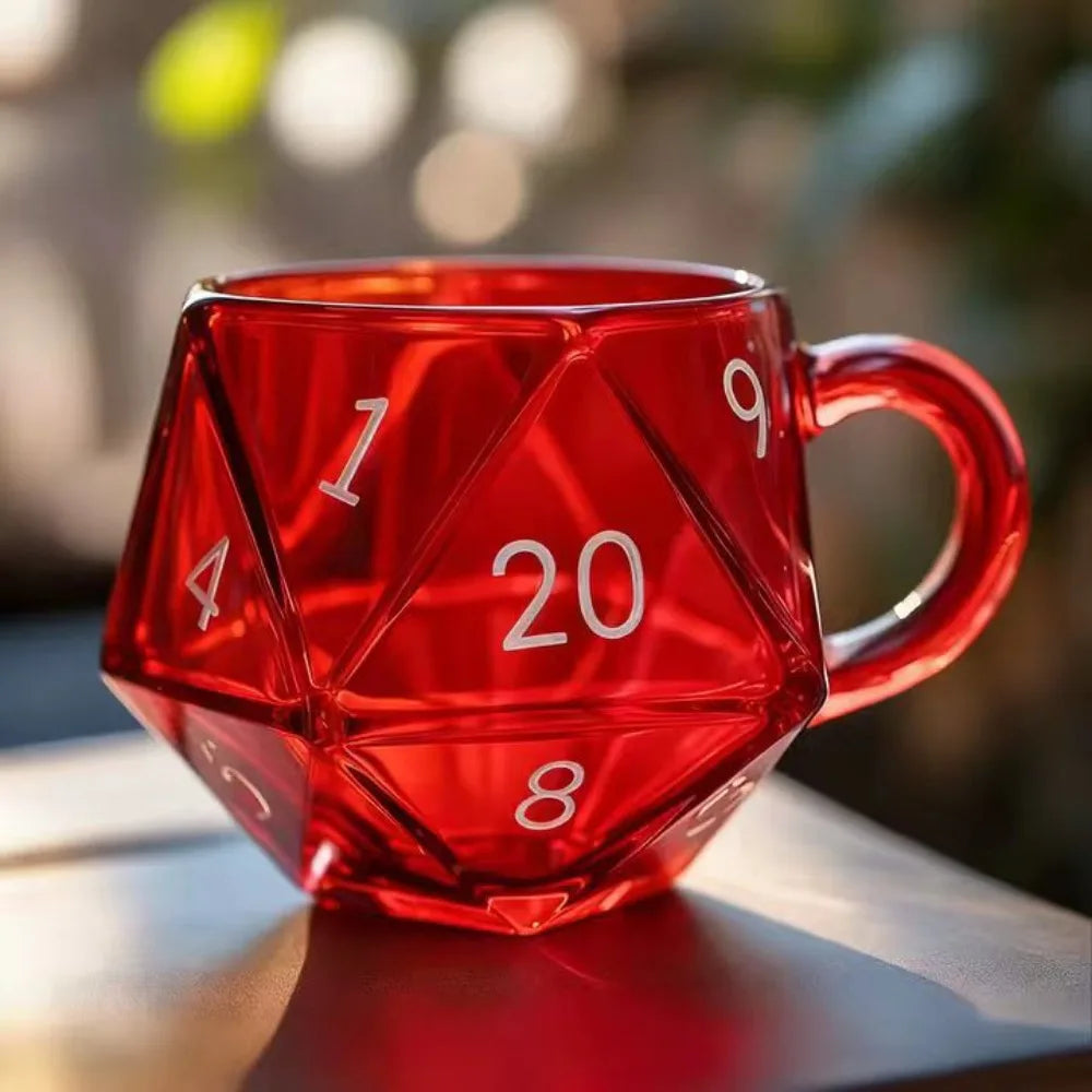Mug en Verre Fumé Dé à 20 Faces – Image 9